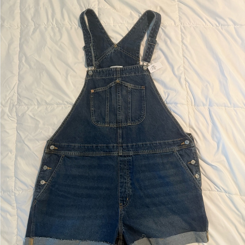 Old Navy - Women’s- Blue Denim Overalls - XXL